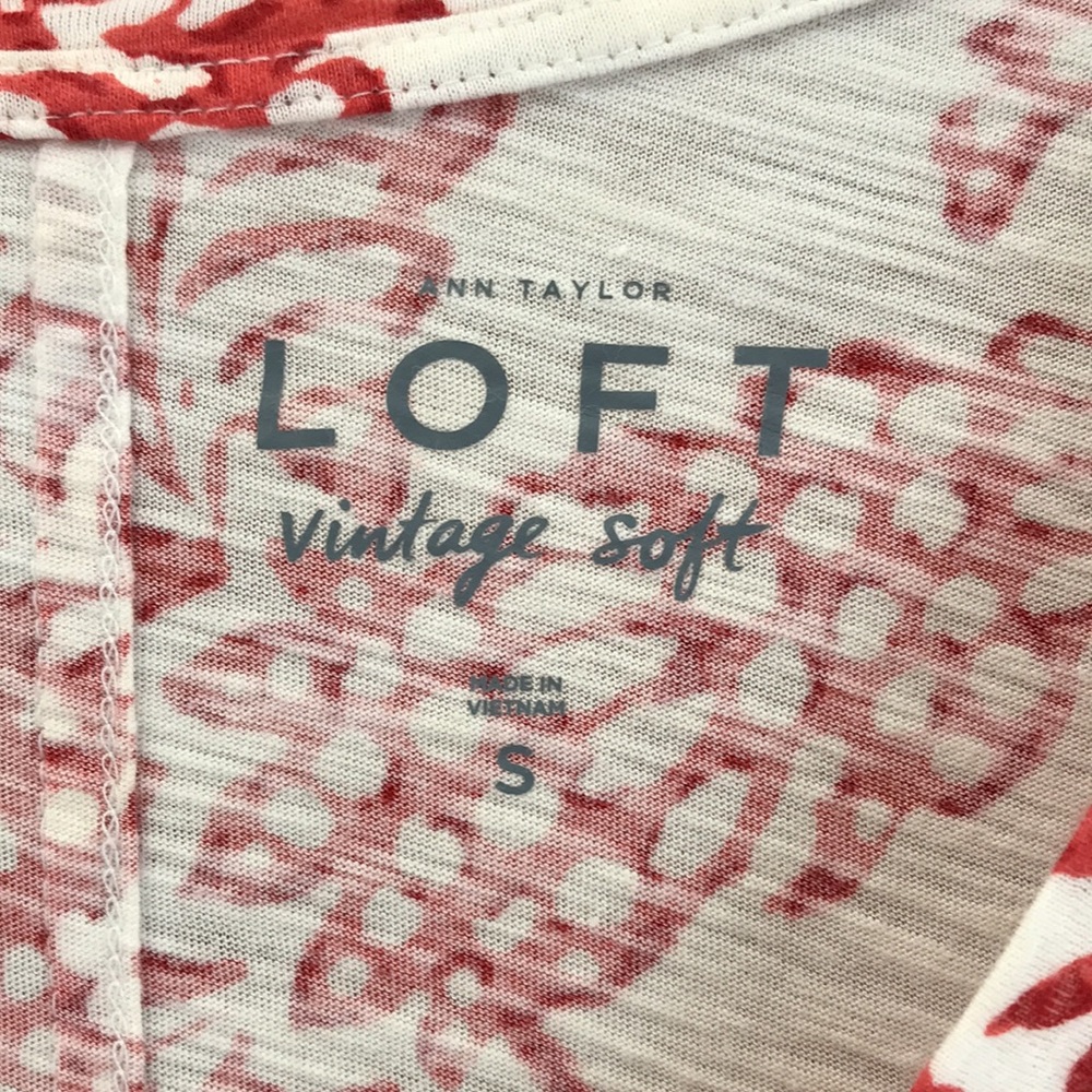 Women’s Ann Taylor Loft short sleeve tee Sz S - Picture 2 of 4